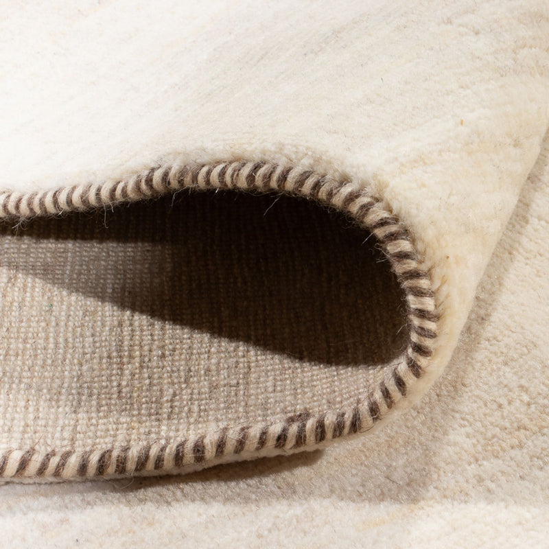 Dywan Gabbeh - perski - 296 x 198 cm - biały