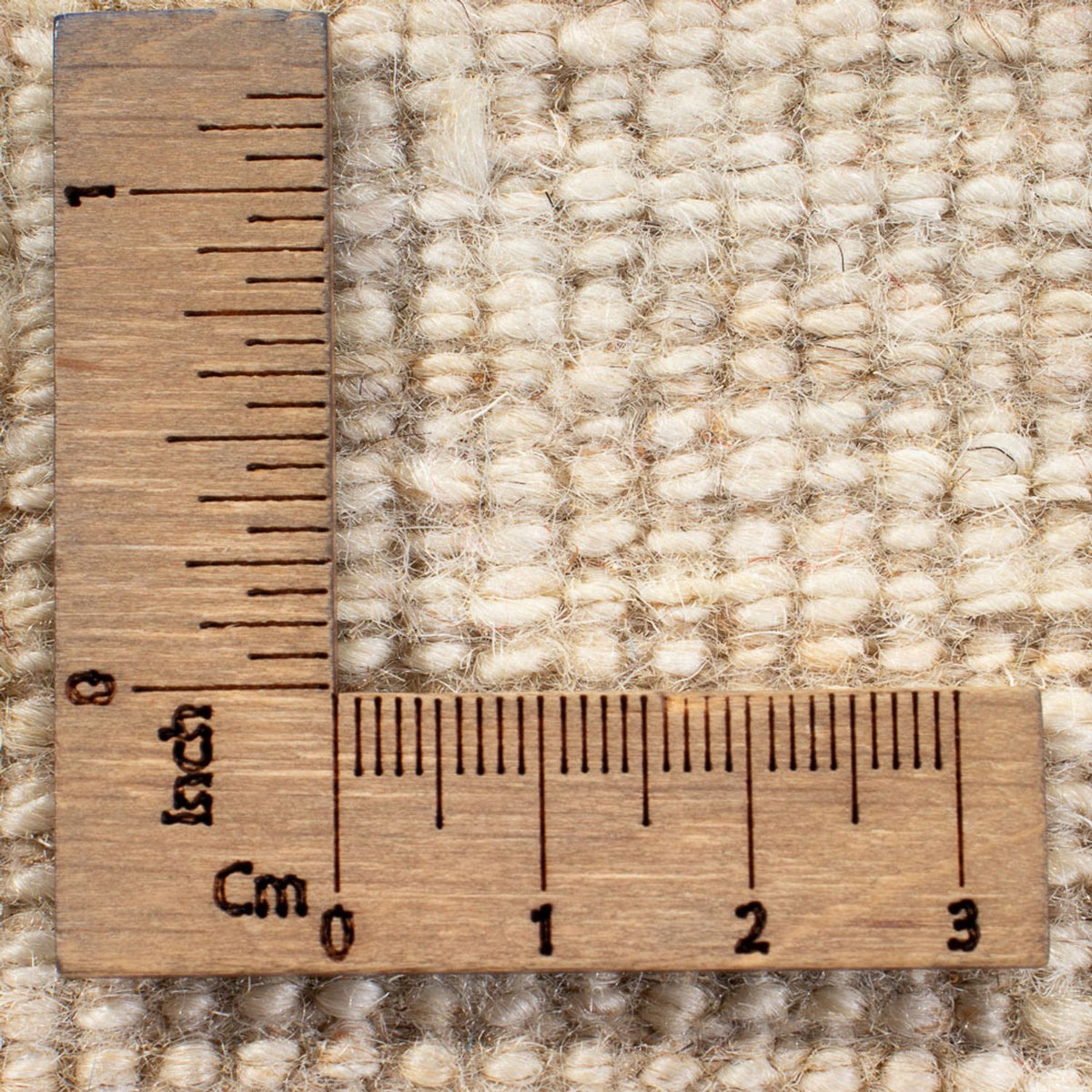 Dywan Gabbeh - perski - 234 x 168 cm - biały