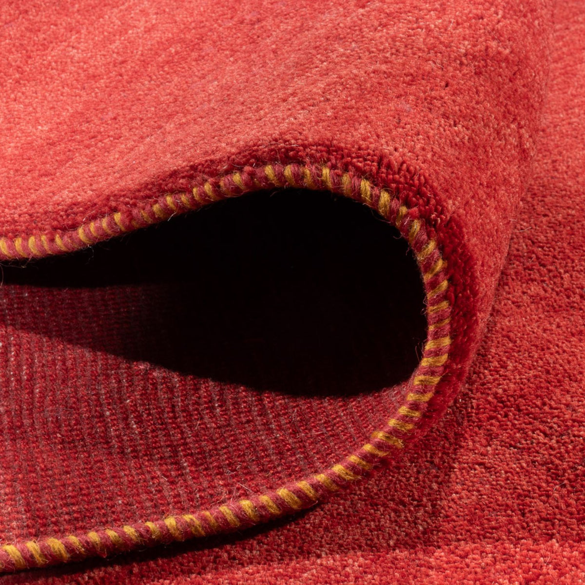 Dywan Gabbeh - perski - 290 x 203 cm - czerwony