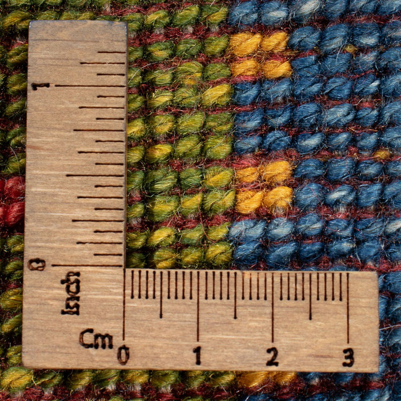 Biegacz Dywan Gabbeh - perski - 190 x 82 cm - wielokolorowy