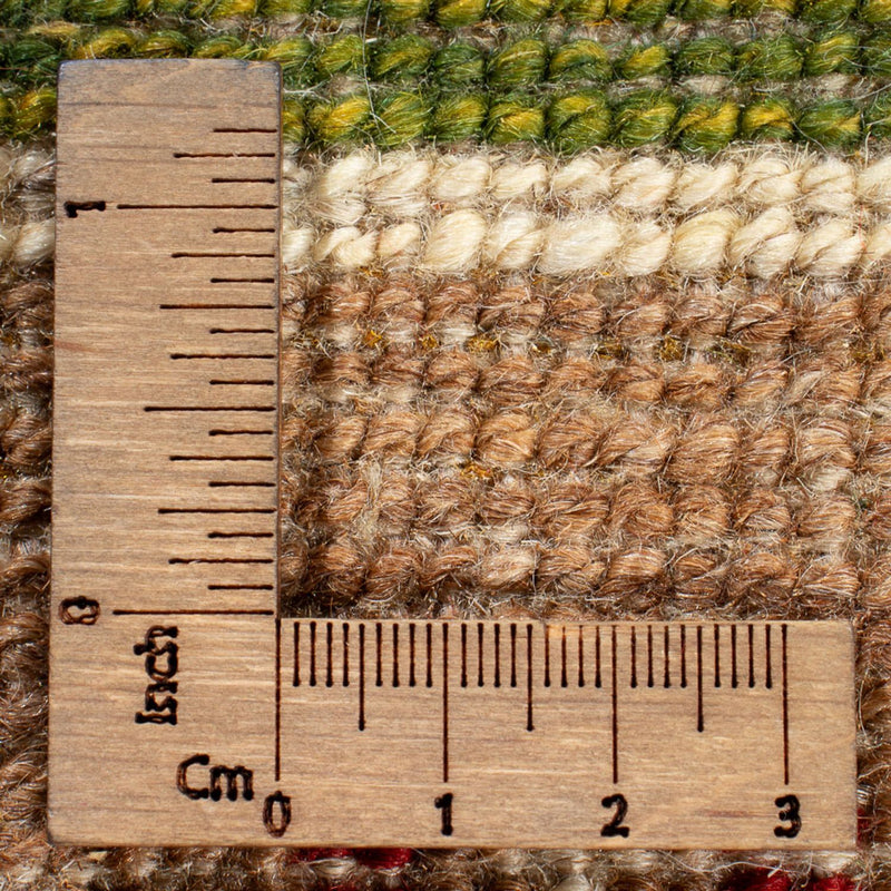 Biegacz Dywan Gabbeh - perski - 242 x 83 cm - wielokolorowy