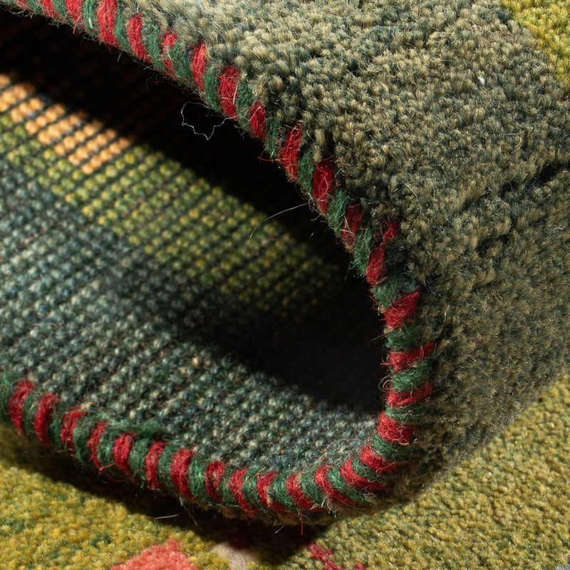 Biegacz Dywan Gabbeh - perski - 150 x 55 cm - wielokolorowy