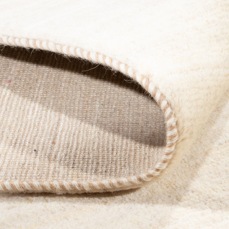 Dywan Gabbeh - perski - 235 x 165 cm - biały