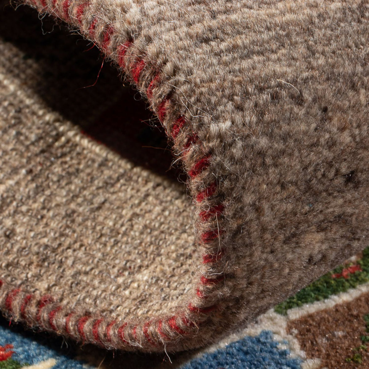 Biegacz Dywan Gabbeh - perski - 150 x 51 cm - wielokolorowy