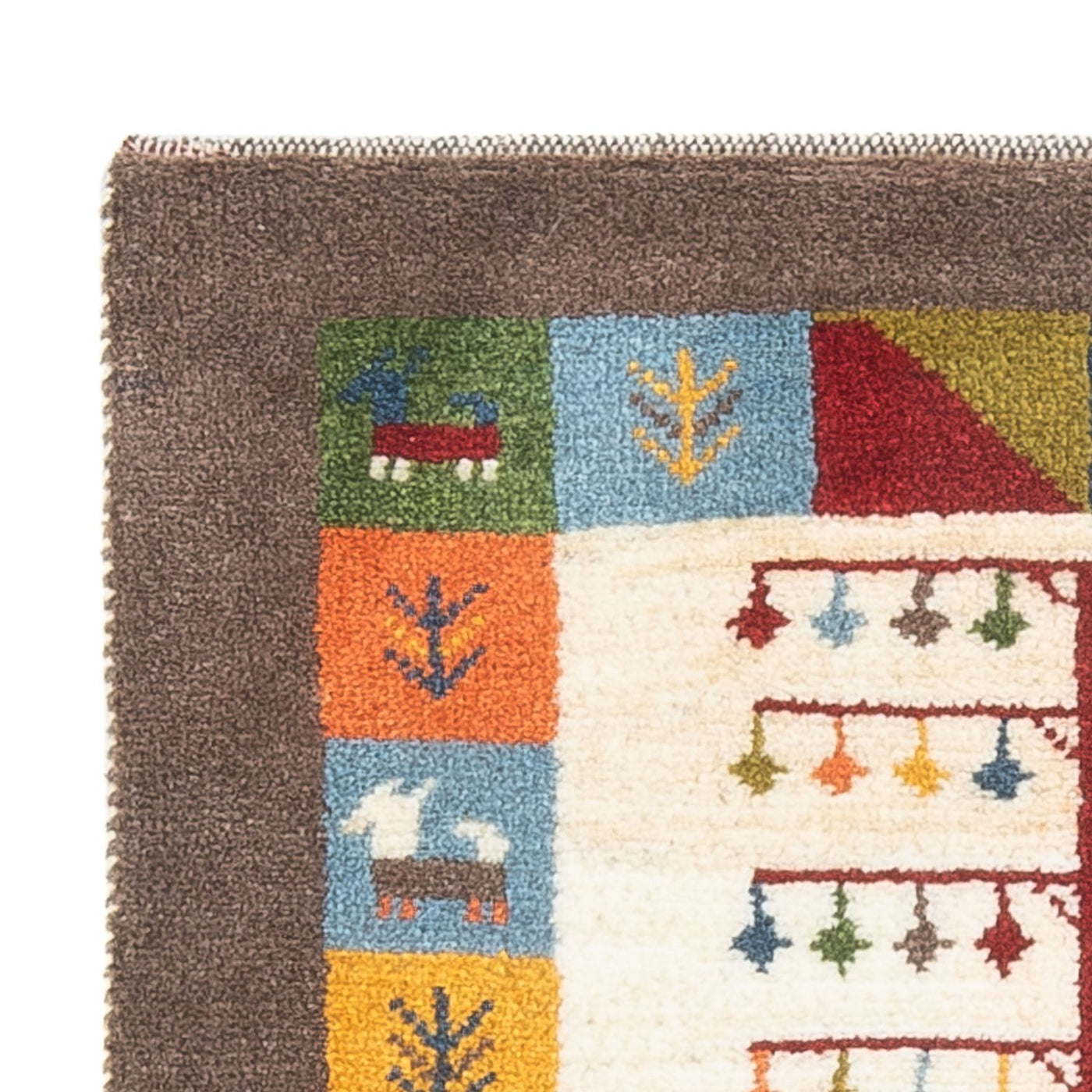 Gabbeh perski Dywan 90x63cm - Perserteppich Wollteppich