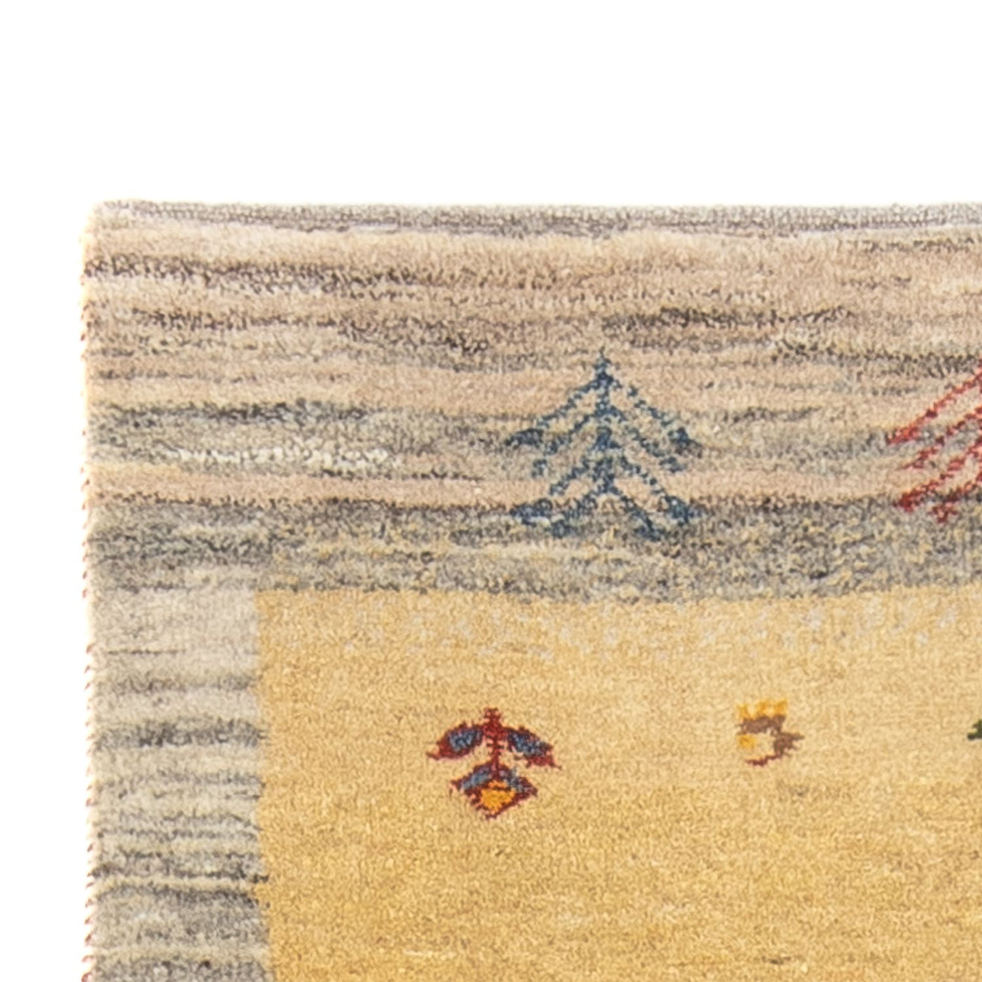 Gabbeh perski Dywan 190x77cm - Perserteppich Wollteppich