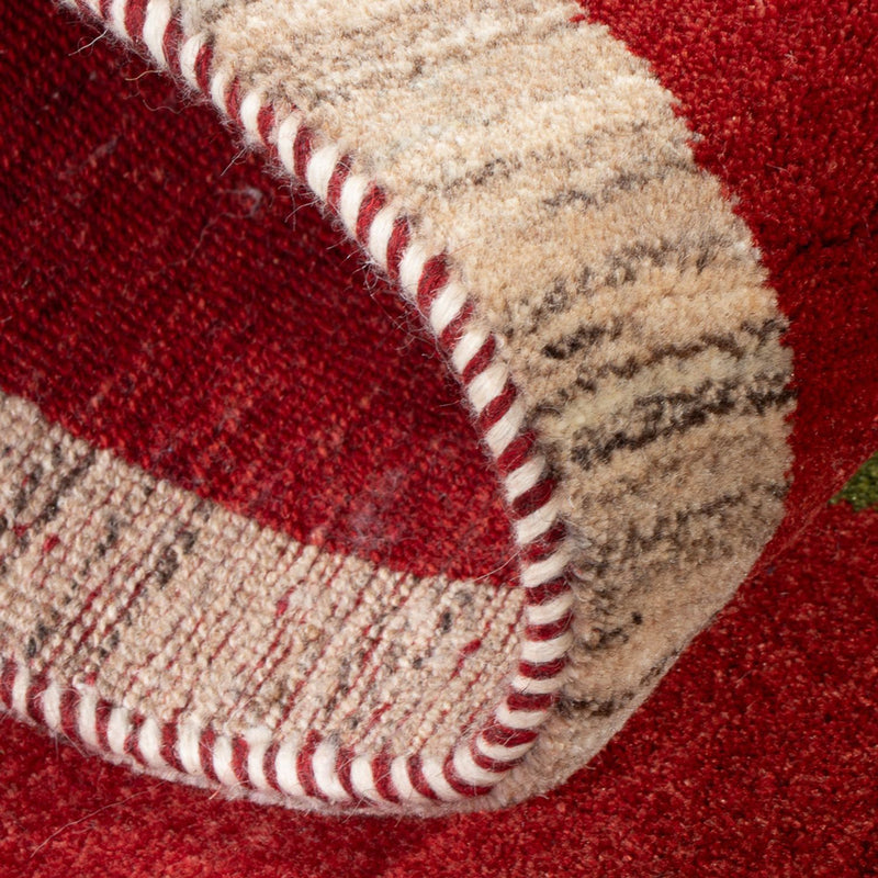 Biegacz Dywan Gabbeh - perski - 190 x 77 cm - wielokolorowy