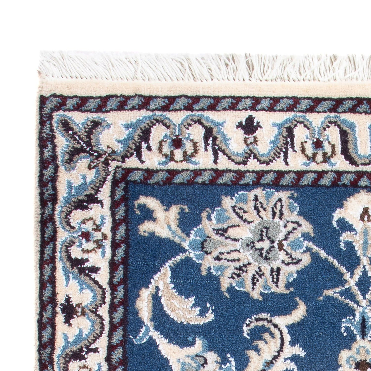 Dywan perski - Nain - 85 x 58 cm - niebieski