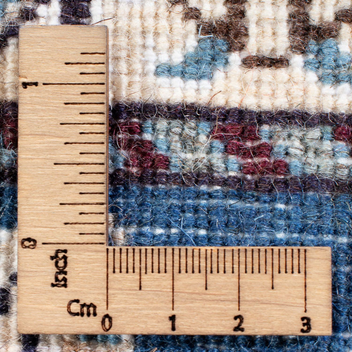 Dywan perski - Nain - 85 x 58 cm - niebieski