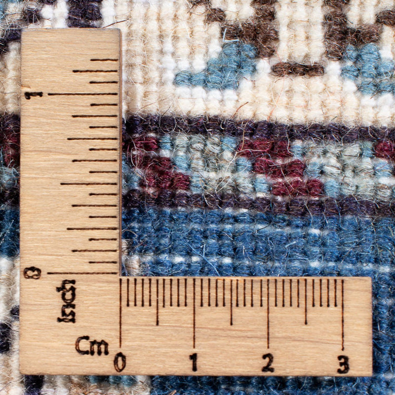 Dywan perski - Nain - 85 x 58 cm - niebieski