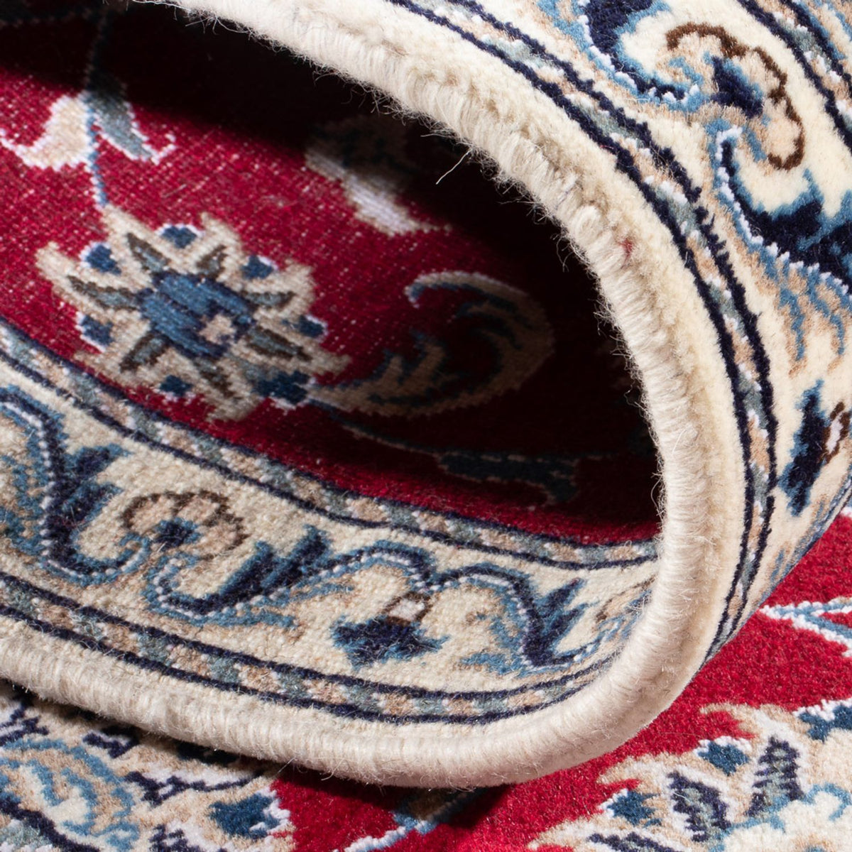 Biegacz Dywan perski - Nain - 294 x 79 cm - czerwony