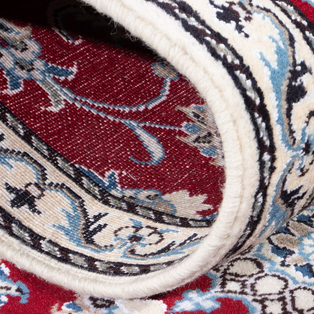 Biegacz Dywan perski - Nain - 195 x 58 cm - czerwony