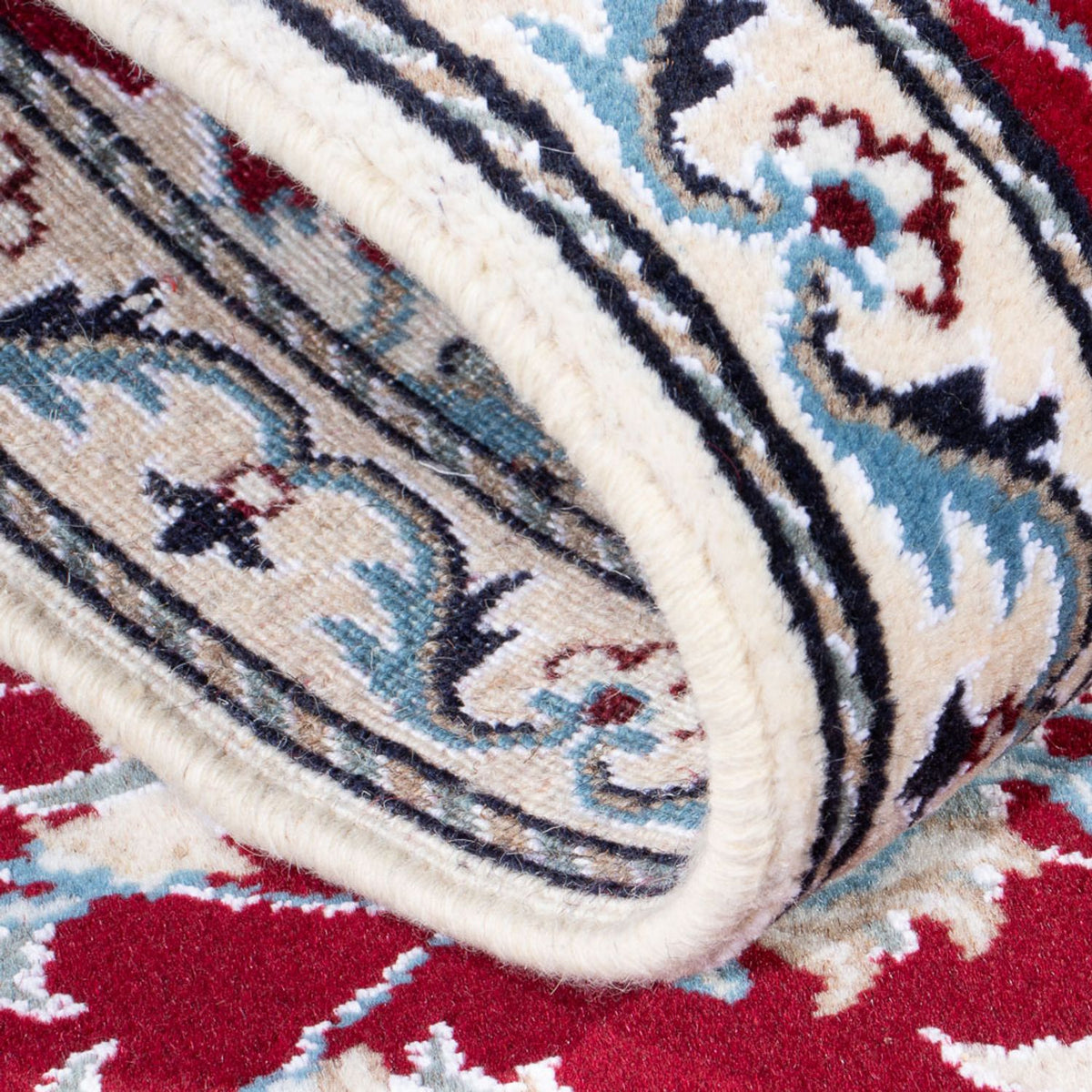 Biegacz Dywan perski - Nain - 189 x 78 cm - czerwony