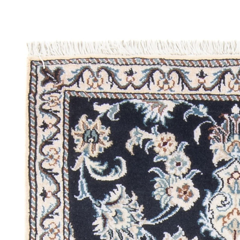 Biegacz Dywan perski - Nain - 210 x 79 cm - ciemnoniebieski