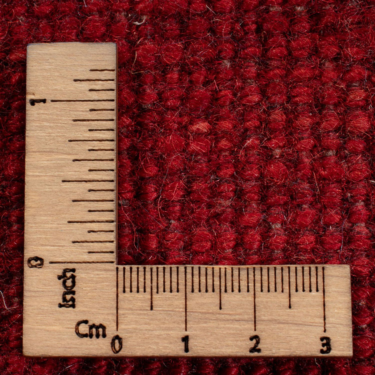 Dywan Gabbeh - perski kwadratowy  - 216 x 207 cm - czerwony