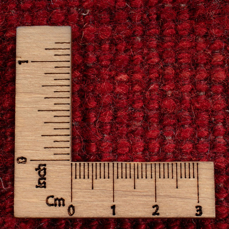 Dywan Gabbeh - perski kwadratowy  - 216 x 207 cm - czerwony