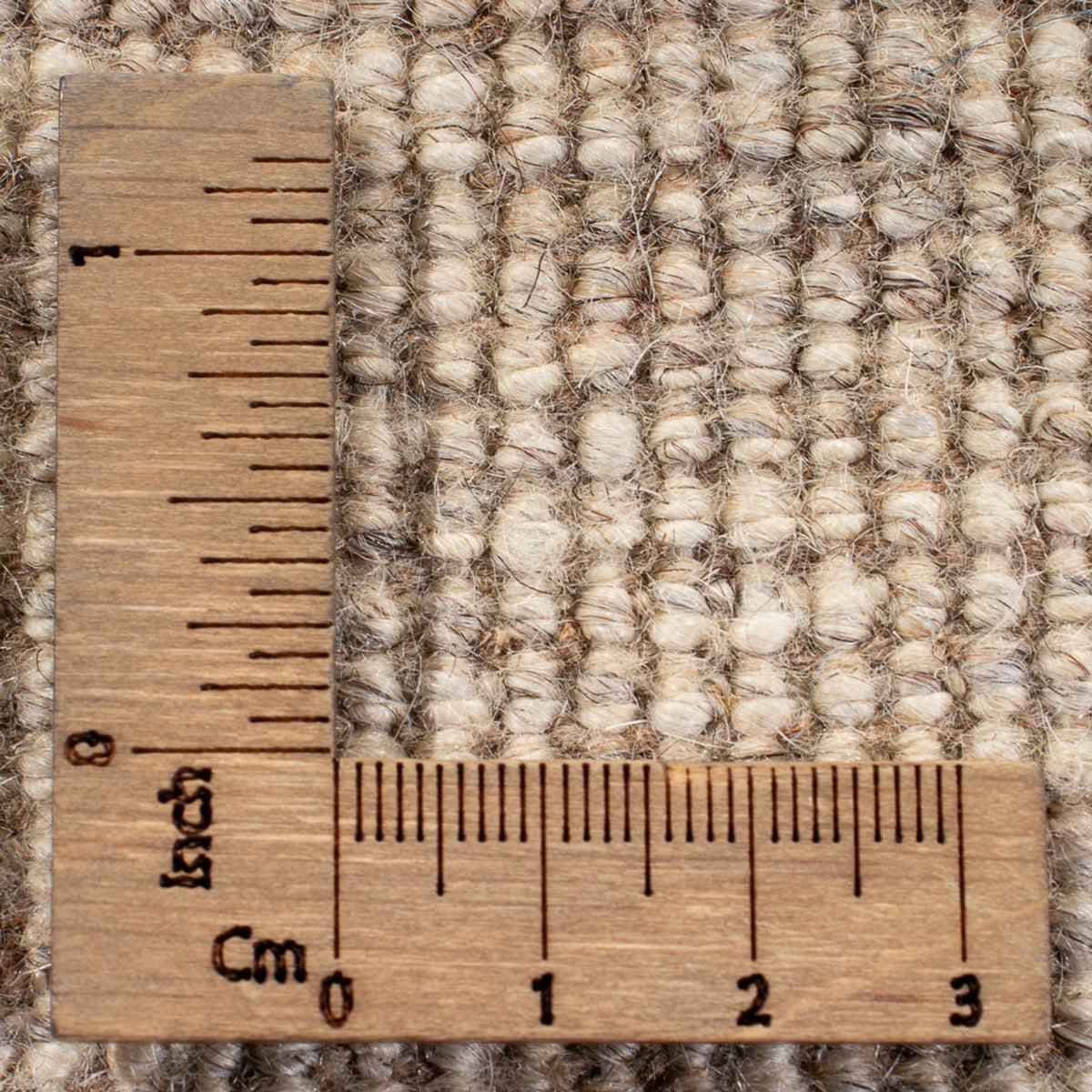 Dywan Gabbeh - perski - 200 x 151 cm - ciemny beż