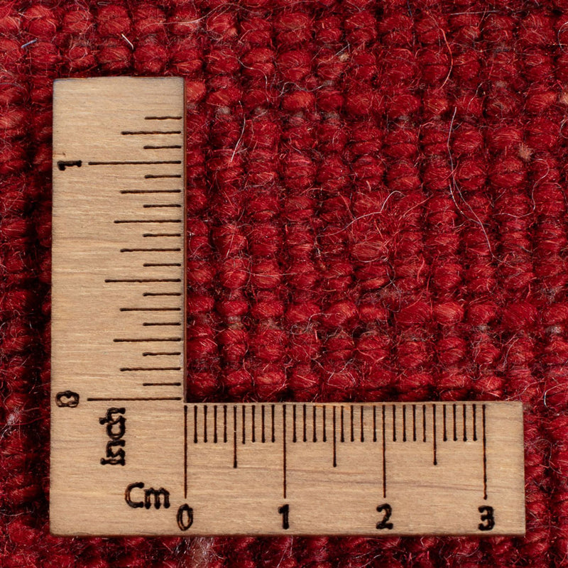 Dywan Gabbeh - perski kwadratowy  - 210 x 210 cm - czerwony