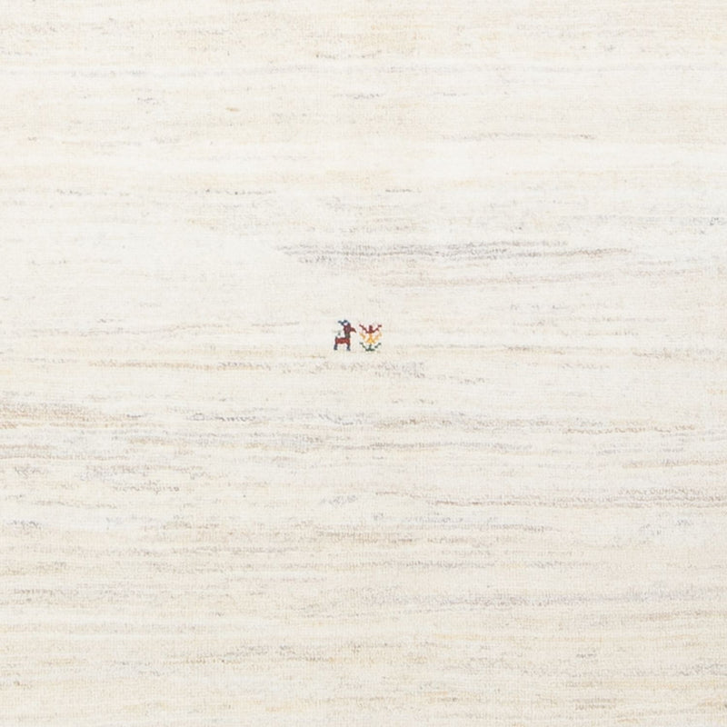 Dywan Gabbeh - perski - 200 x 142 cm - biały