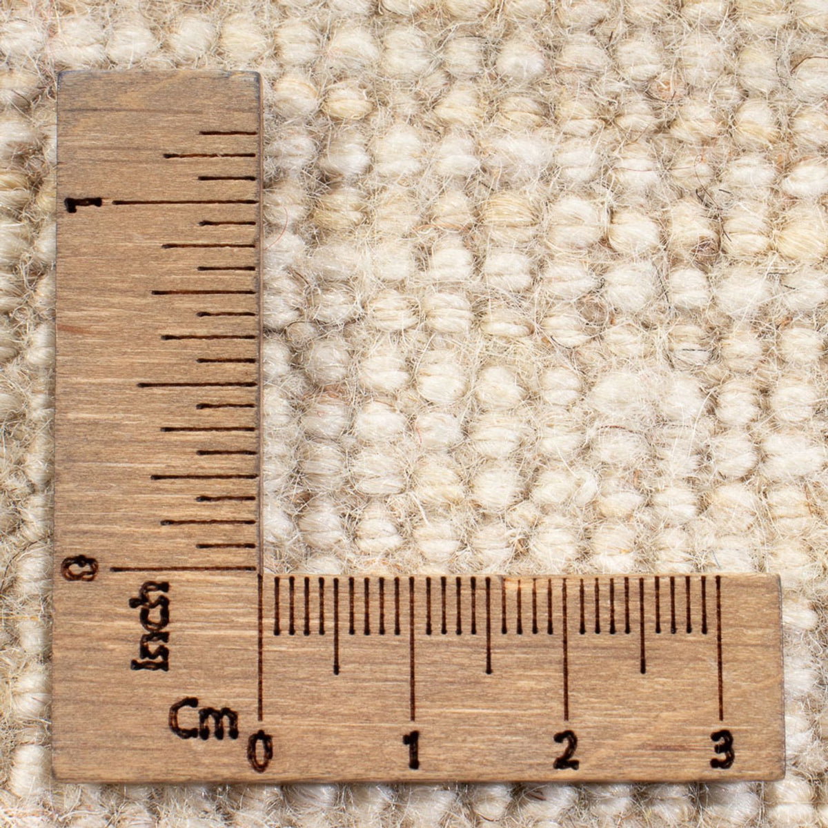 Dywan Gabbeh - perski - 200 x 142 cm - biały