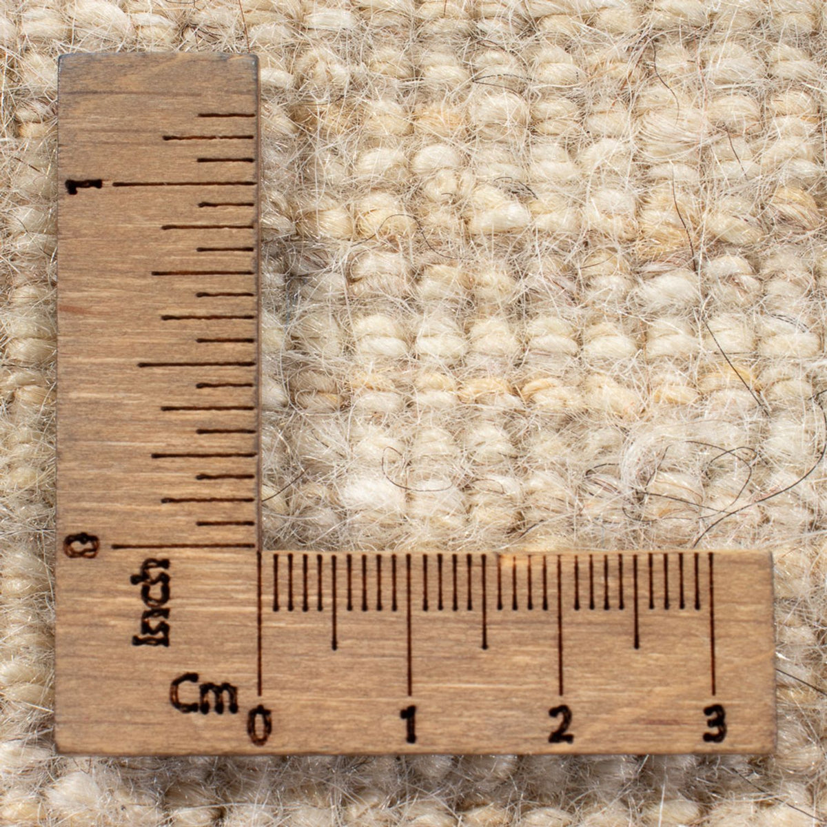 Dywan Gabbeh - perski - 139 x 71 cm - jasny beż