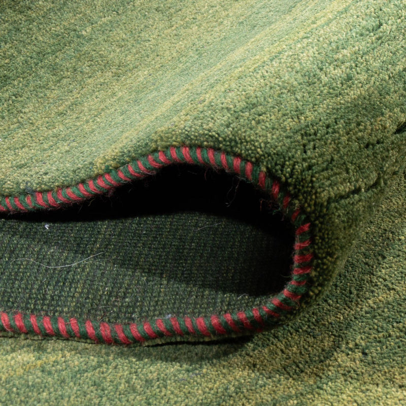 Dywan Gabbeh - perski - 293 x 207 cm - zieleń miętowa