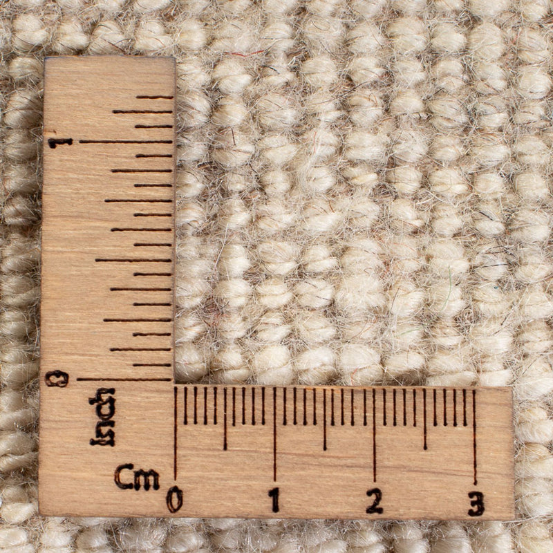 Dywan Gabbeh - perski - 237 x 197 cm - biały