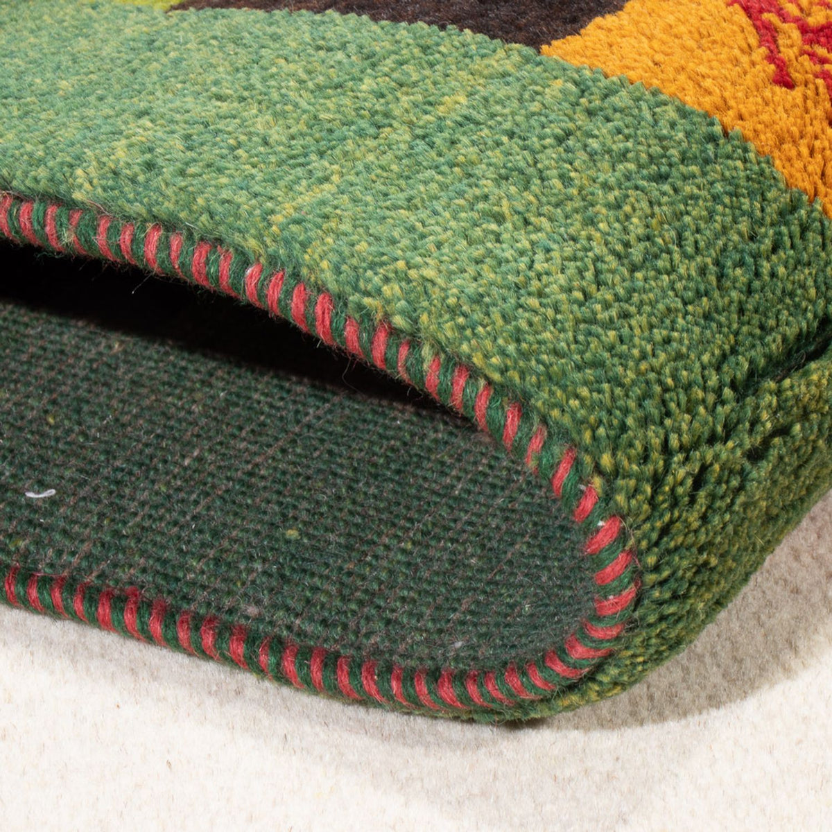 Dywan Gabbeh - perski - 180 x 116 cm - wielokolorowy