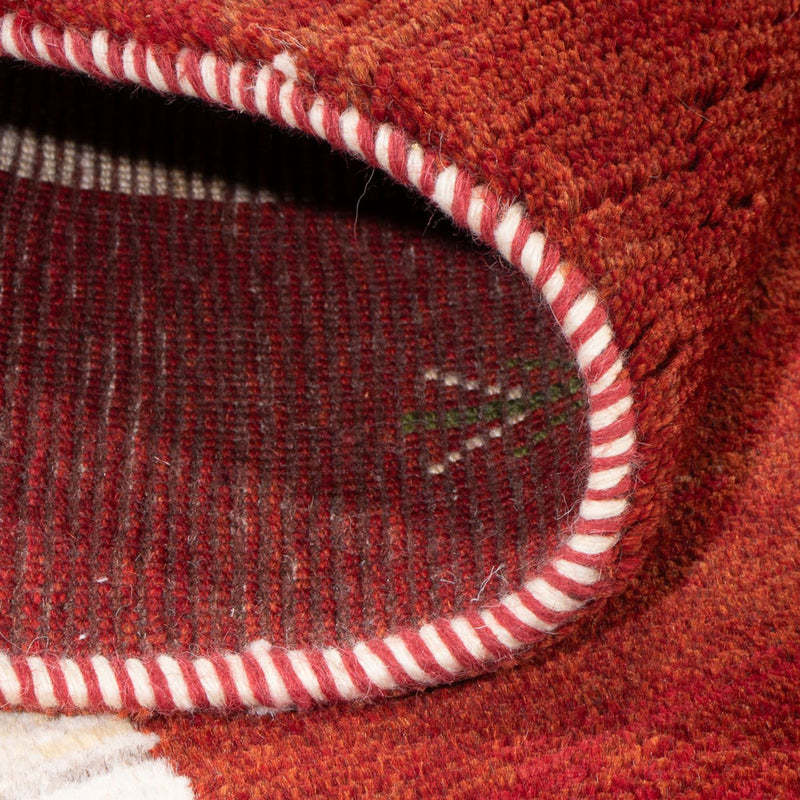 Dywan Gabbeh - perski - 175 x 122 cm - wielokolorowy