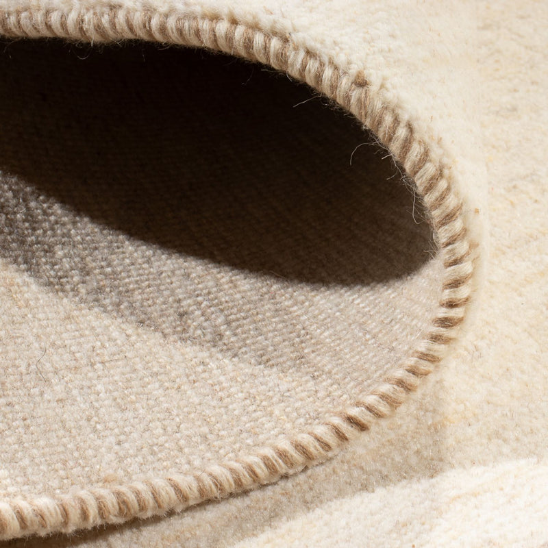 Dywan Gabbeh - perski - 193 x 153 cm - biały