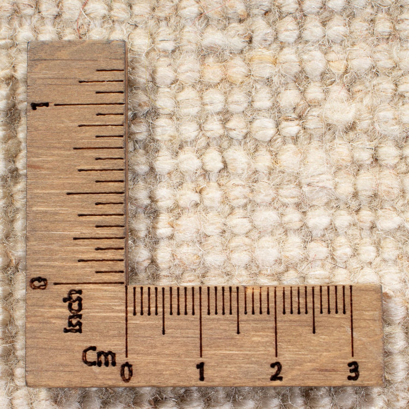 Dywan Gabbeh - perski - 193 x 153 cm - biały