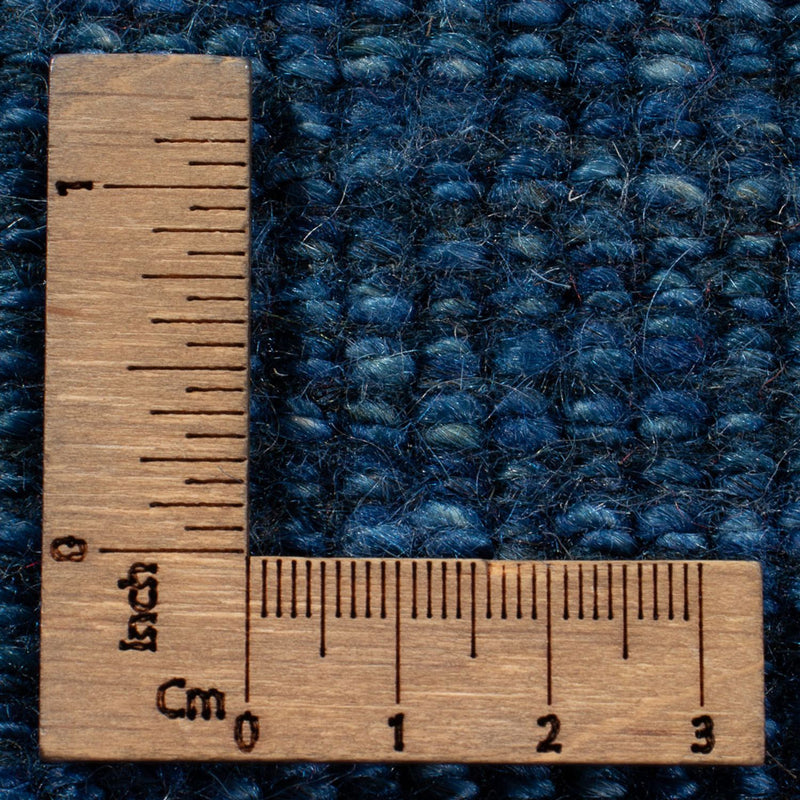 Dywan Gabbeh - perski - 135 x 69 cm - morski błękit