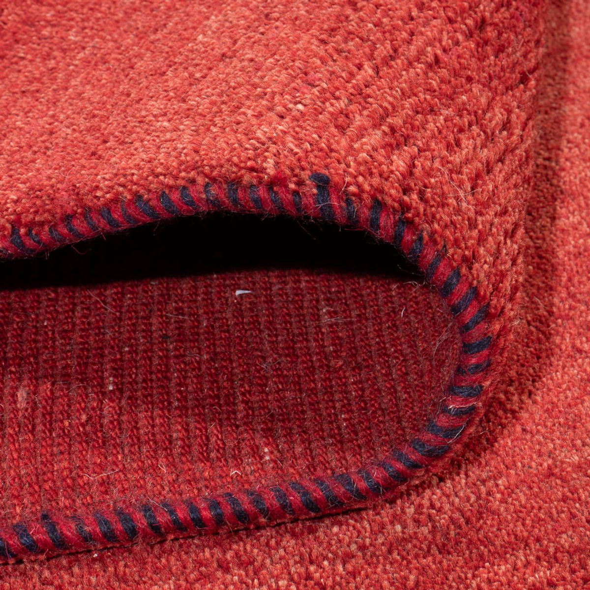 Dywan Gabbeh - perski - 242 x 169 cm - czerwony