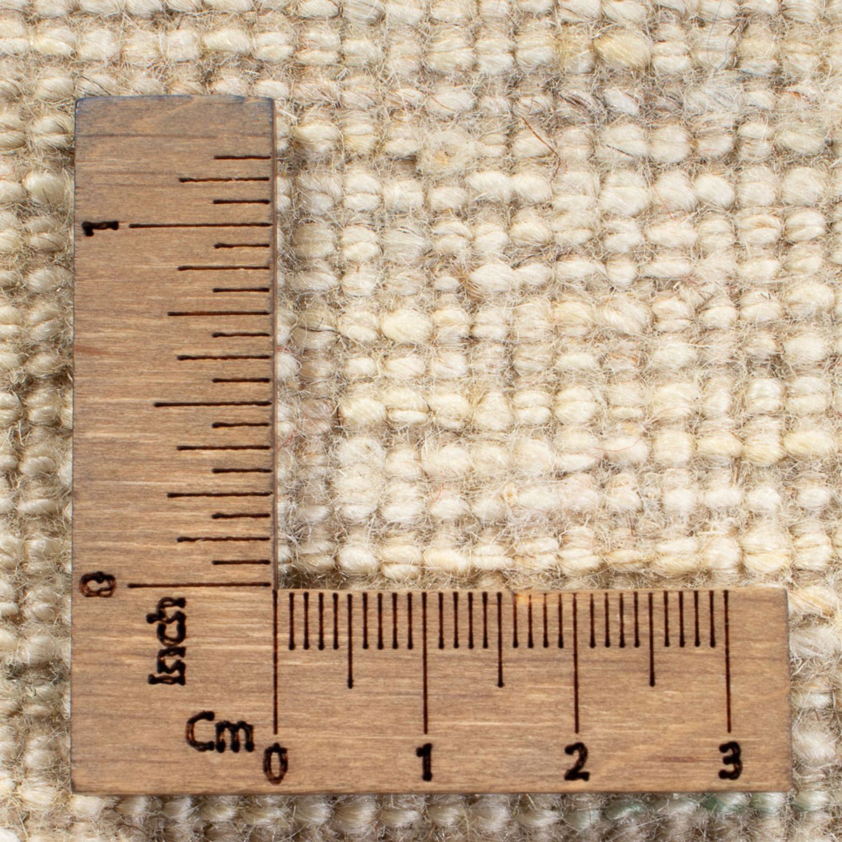 Dywan Gabbeh - perski - 228 x 170 cm - biały