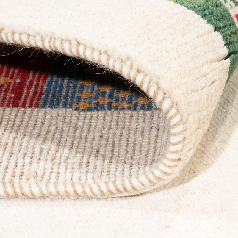 Dywan Gabbeh - perski - 182 x 119 cm - wielokolorowy