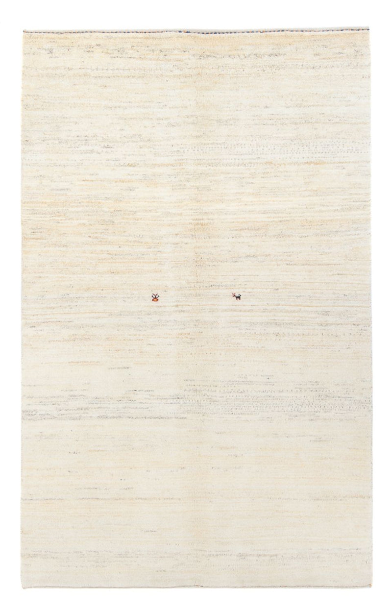 Dywan Gabbeh - perski - 191 x 120 cm - beżowy