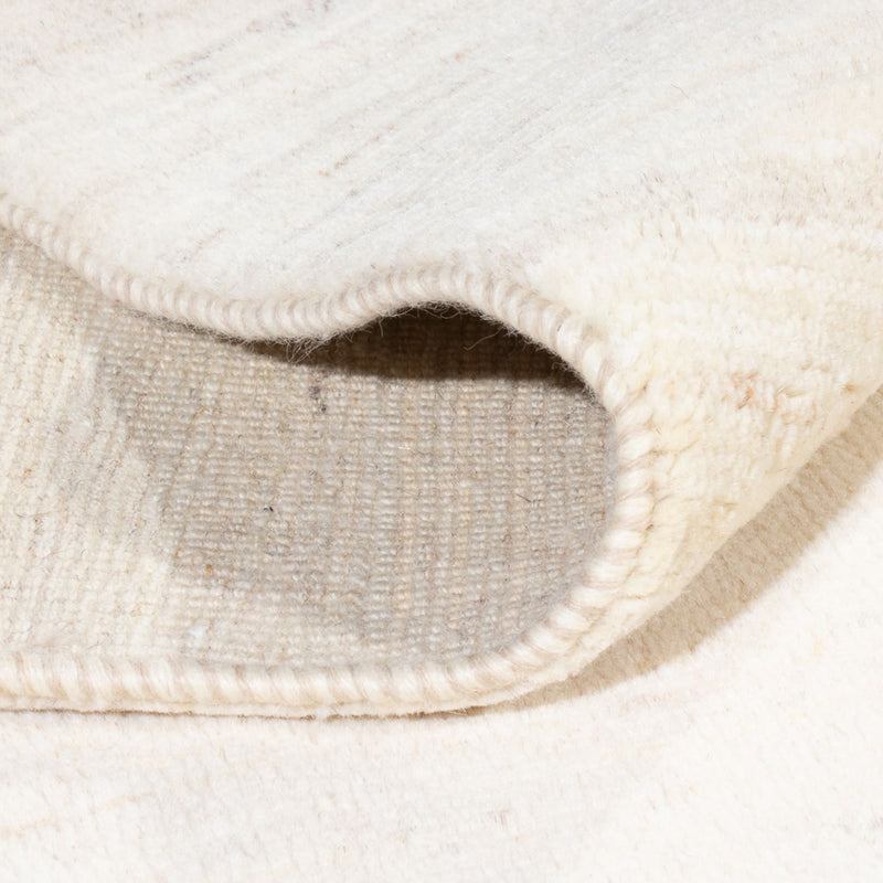 Dywan Gabbeh - perski - 232 x 174 cm - biały