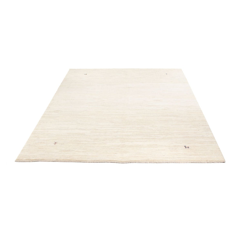 Dywan Gabbeh - perski - 232 x 174 cm - biały