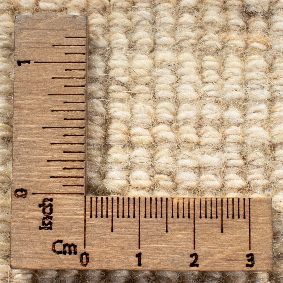 Dywan Gabbeh - perski - 146 x 72 cm - beżowy