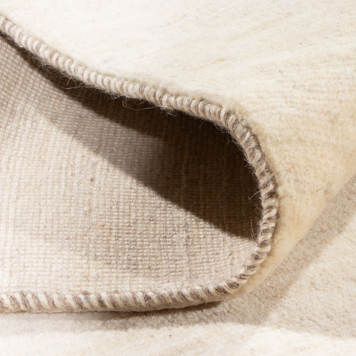 Dywan Gabbeh - perski - 340 x 253 cm - biały