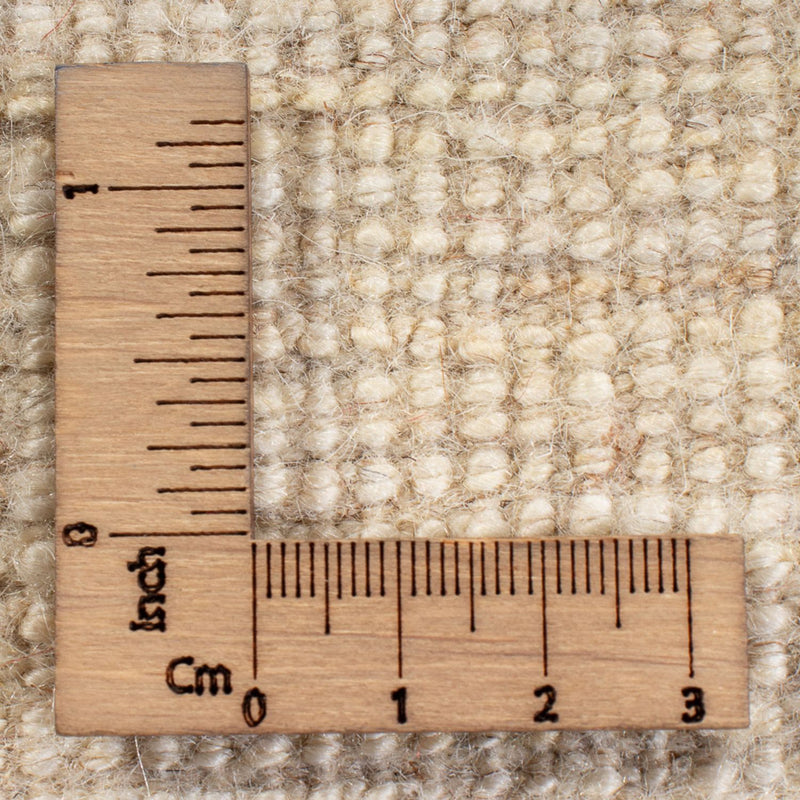 Dywan Gabbeh - perski - 241 x 168 cm - biały