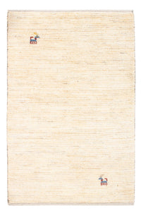 Dywan Gabbeh - perski - 86 x 61 cm - beżowy