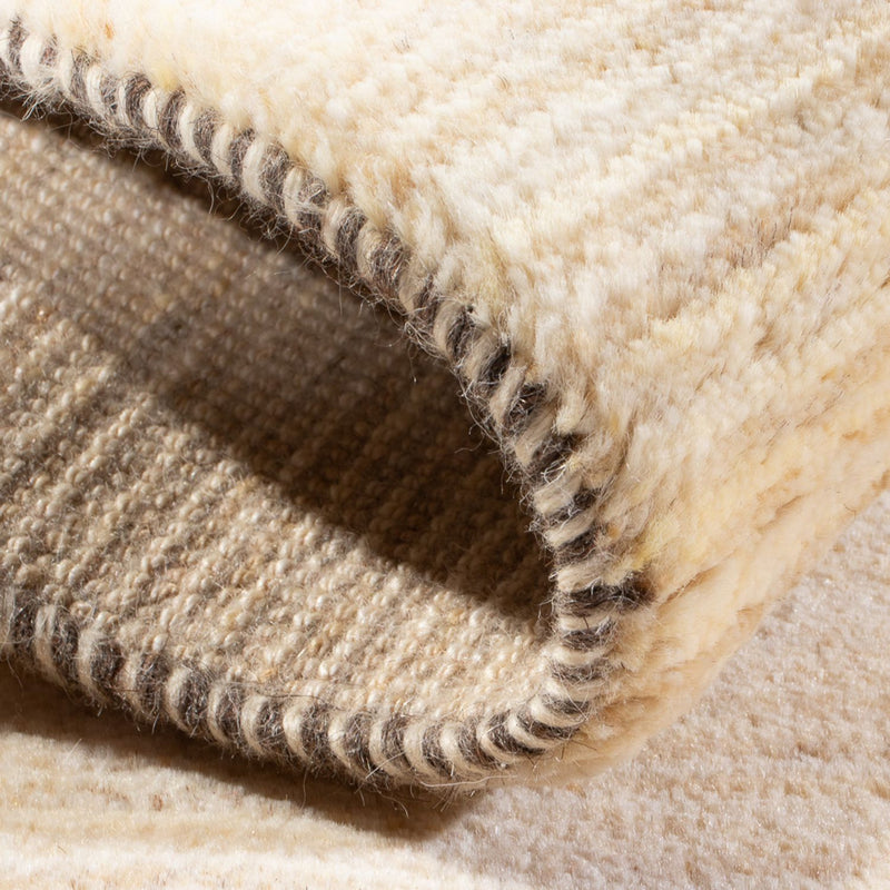 Dywan Gabbeh - perski - 86 x 61 cm - beżowy