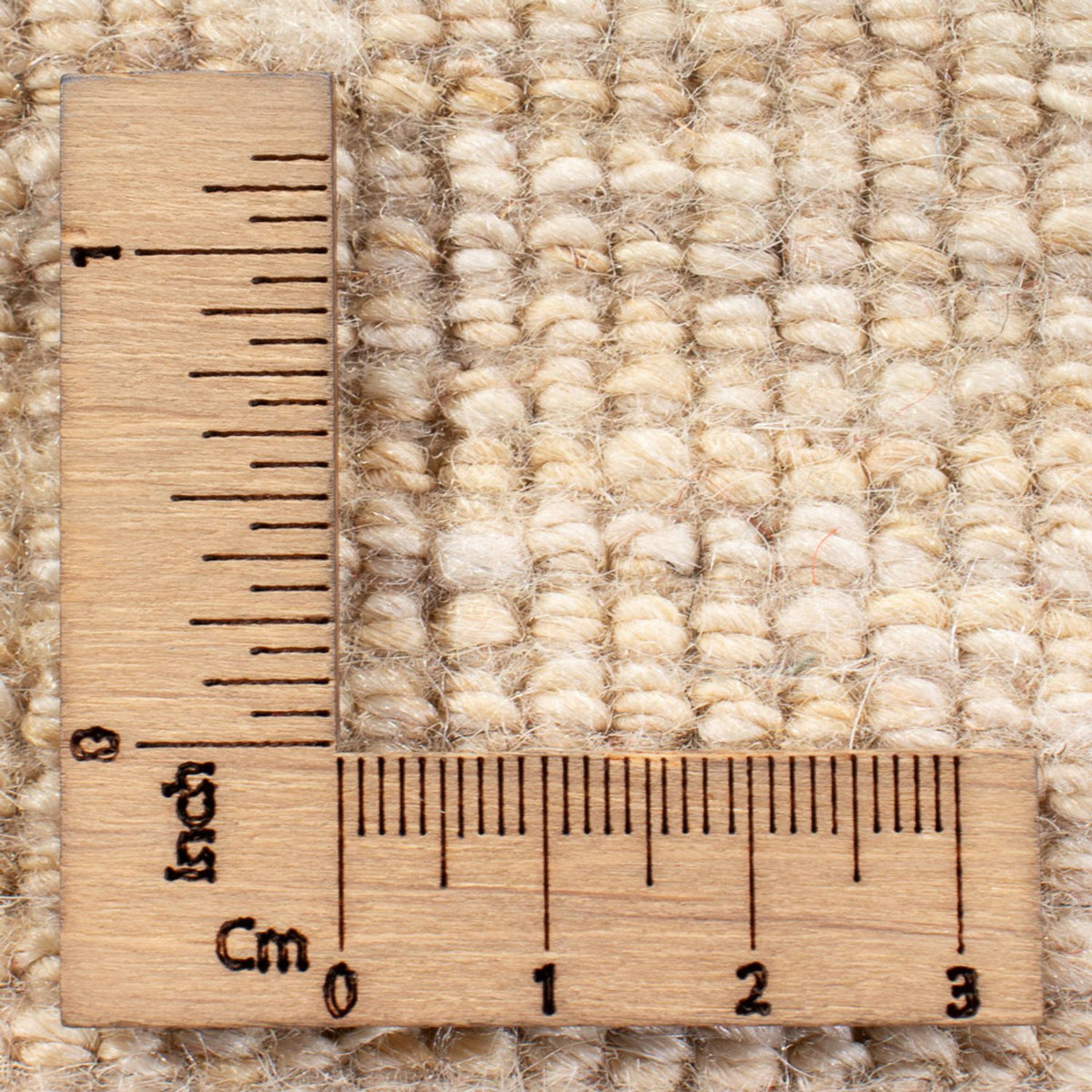 Dywan Gabbeh - perski - 86 x 61 cm - beżowy