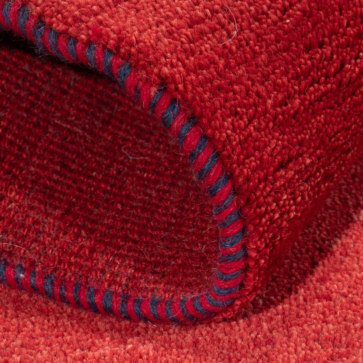 Dywan Gabbeh - perski - 87 x 62 cm - czerwony