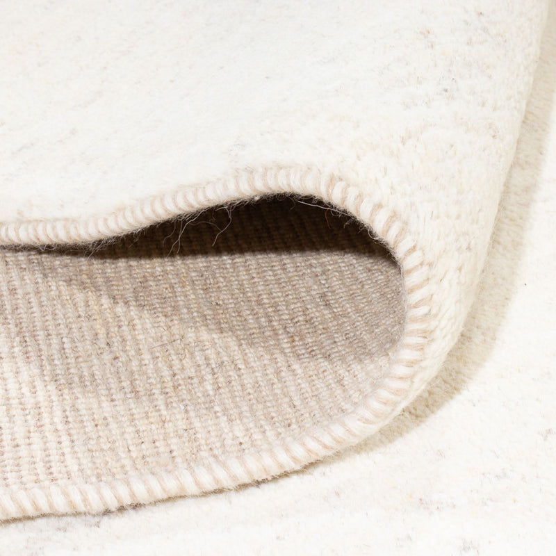 Dywan Gabbeh - perski - 243 x 198 cm - biały