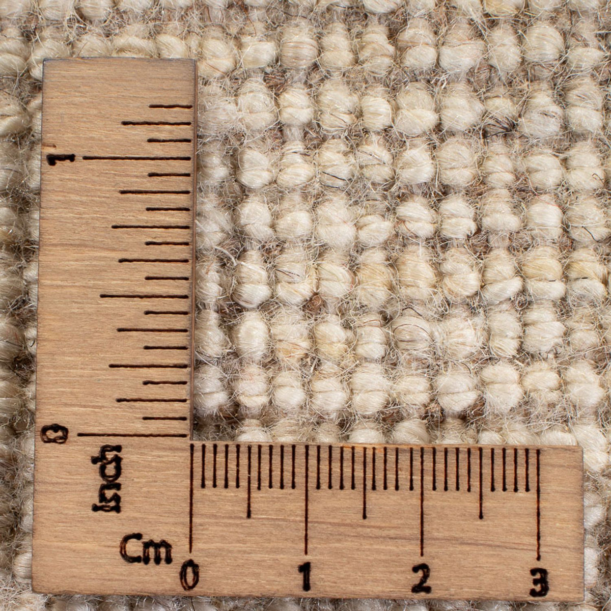 Dywan Gabbeh - perski - 243 x 198 cm - biały