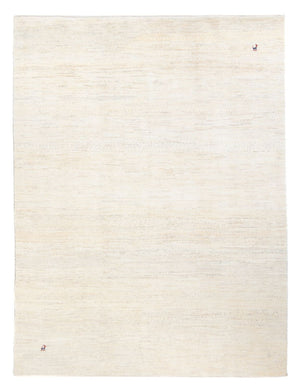 Dywan Gabbeh - perski - 244 x 181 cm - biały