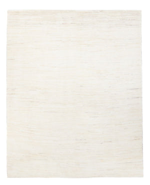 Dywan Gabbeh - perski - 195 x 155 cm - biały