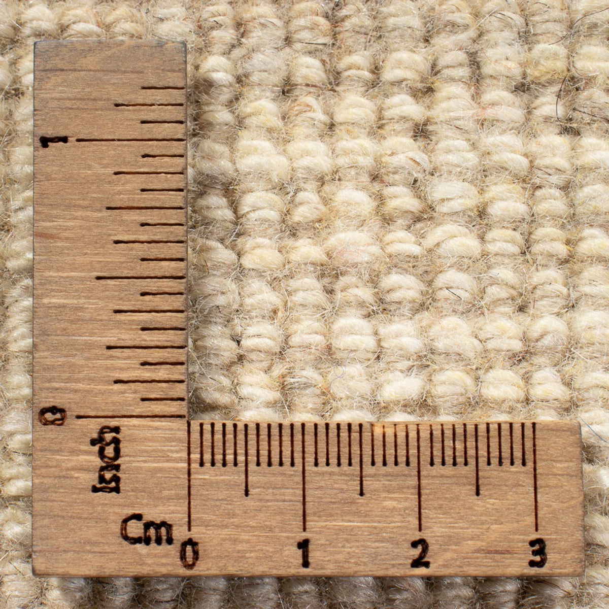 Dywan Gabbeh - perski - 143 x 73 cm - beżowy